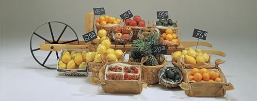 Fruits & Vegetables ��؃R�[�i�[VP �f�B�X�v���C���S��D�g�p