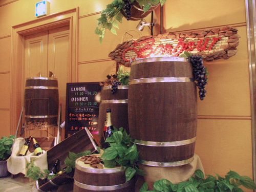 フレンチレストラン ボヌール様に樽を入れました｜【木樽倶楽部】木樽